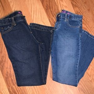4 childrens place bootcut jeans size 12